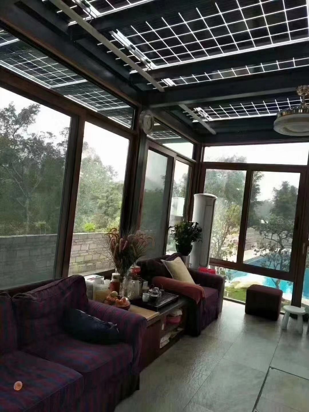 通辽20kw+15kwh智能AI别墅太阳能发电系统